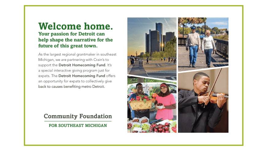 Detroit Homecoming Fund