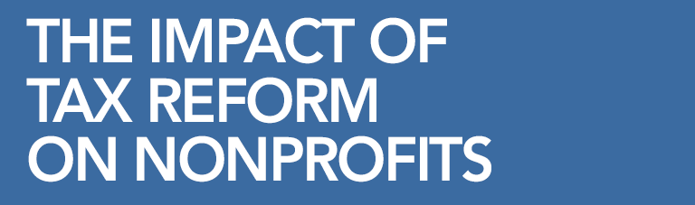 tax reform on nonprofits