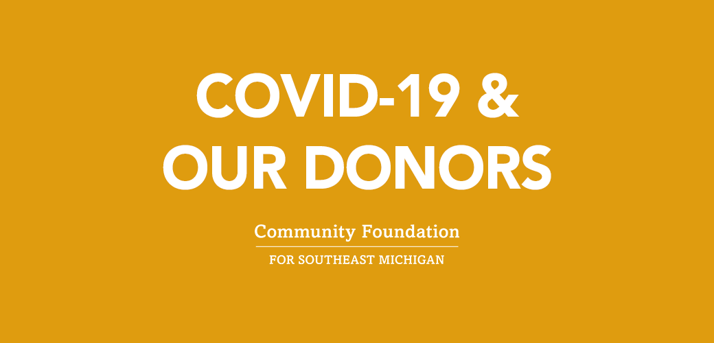 Covid 19 donors