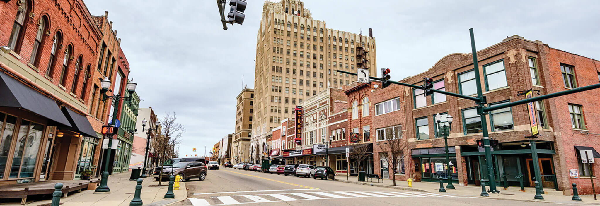 Downtown Pontiac Michigan