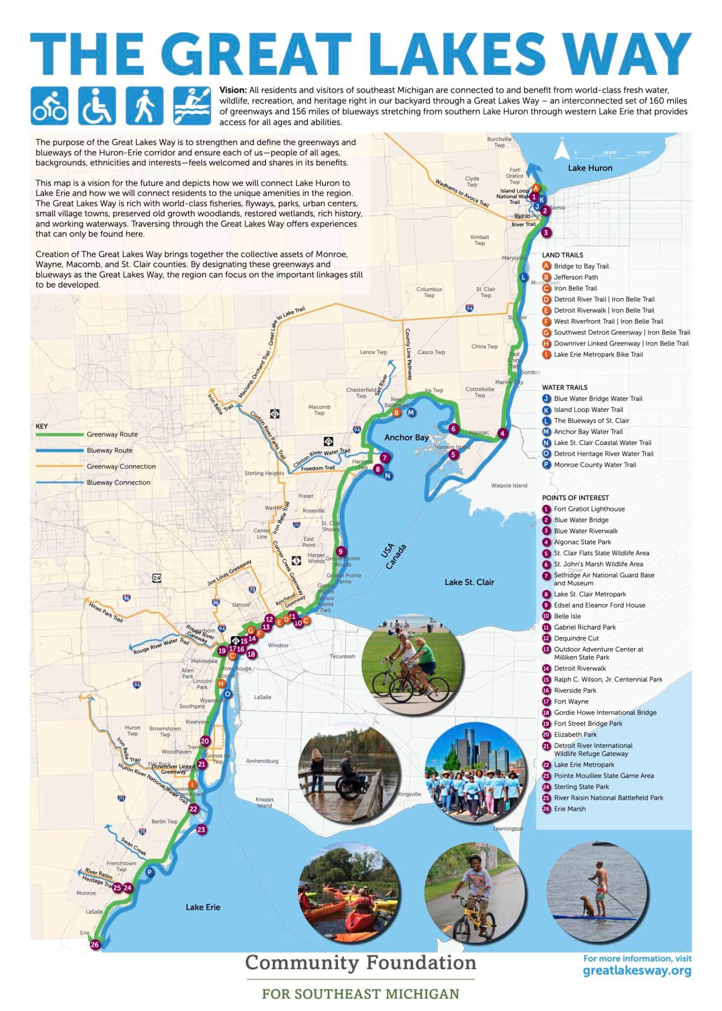 Great Lakes Way Map Rev 